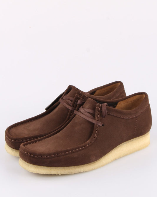 Clarks Originals Wallabee Schuh Dunkelbraun