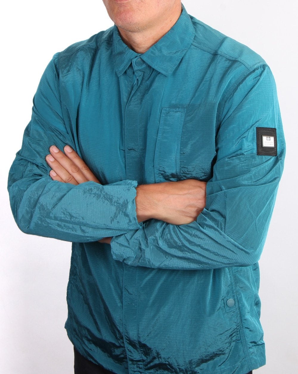 Weekend Offender Sorvino Overshirt Teal