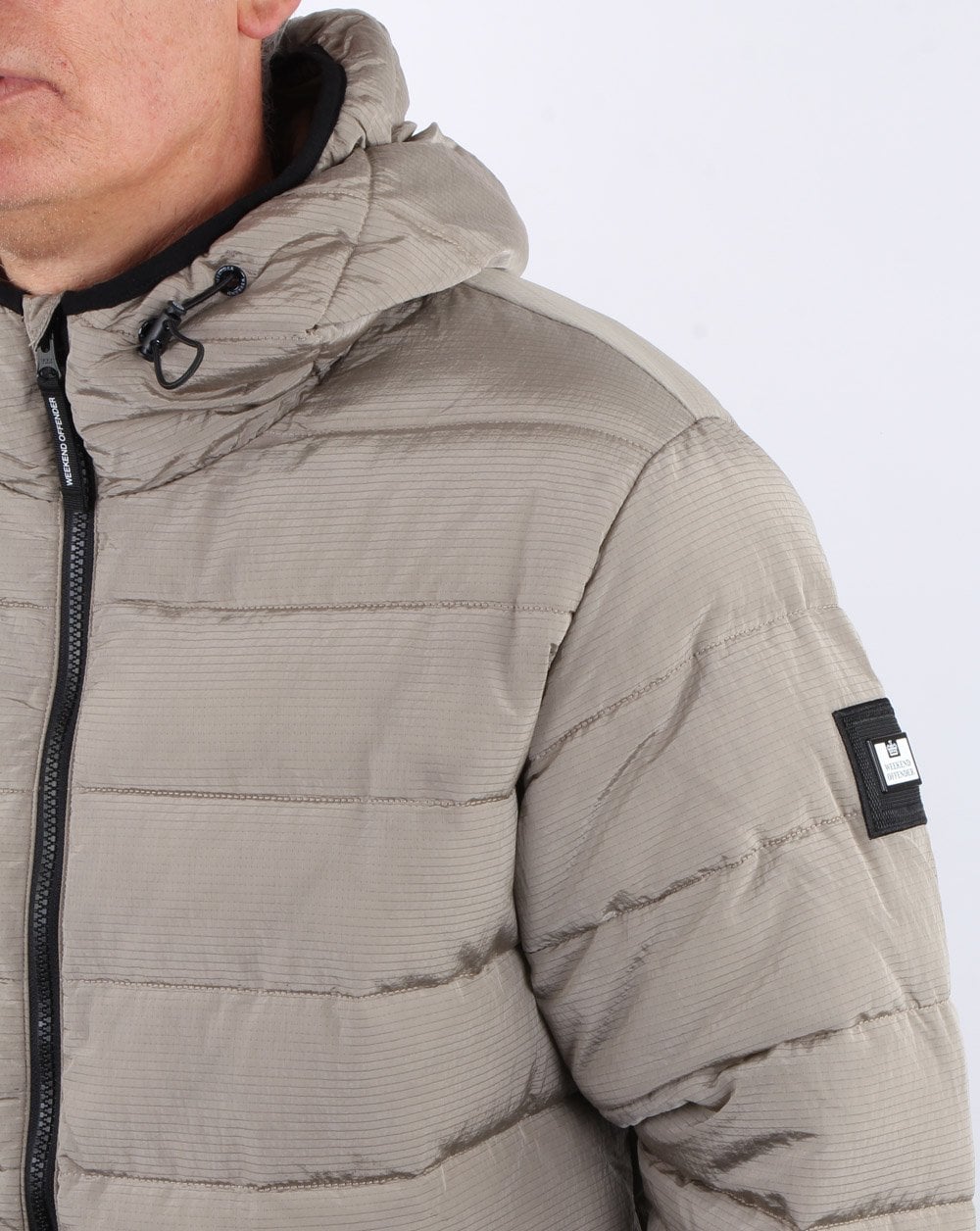 Weekend Offender La Guardia Wattierte Jacke Zink
