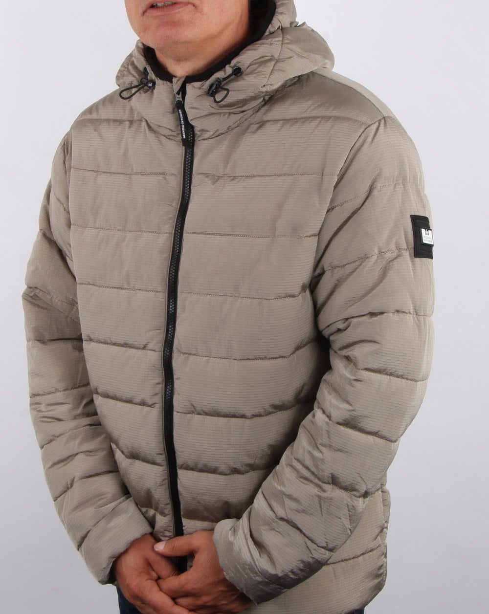 Weekend Offender La Guardia Wattierte Jacke Zink