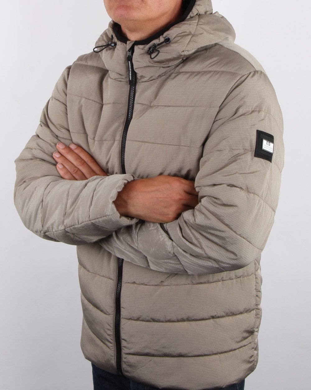 Weekend Offender La Guardia Wattierte Jacke Zink