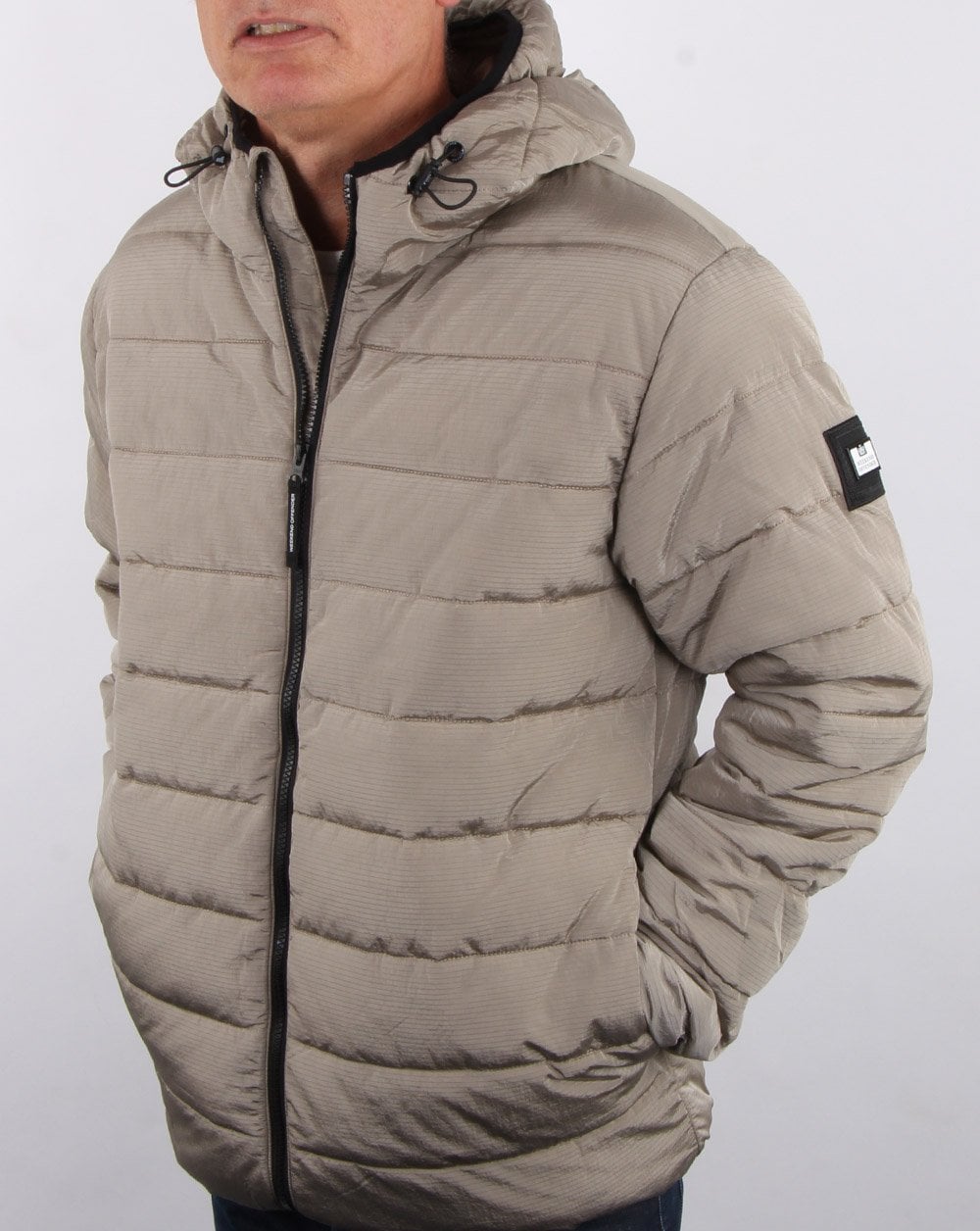 Weekend Offender La Guardia Wattierte Jacke Zink