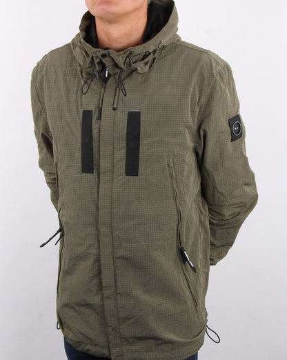 Marshall Artist Liquid Ripstop Parka Khaki