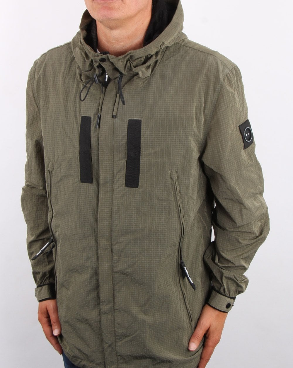 Marshall Artist Liquid Ripstop Parka Khaki