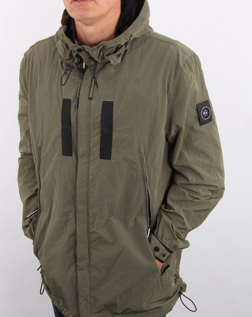 Marshall Artist Liquid Ripstop Parka Khaki