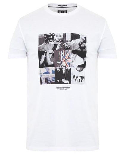 Weekend Offender Nine T-Shirt Weiß