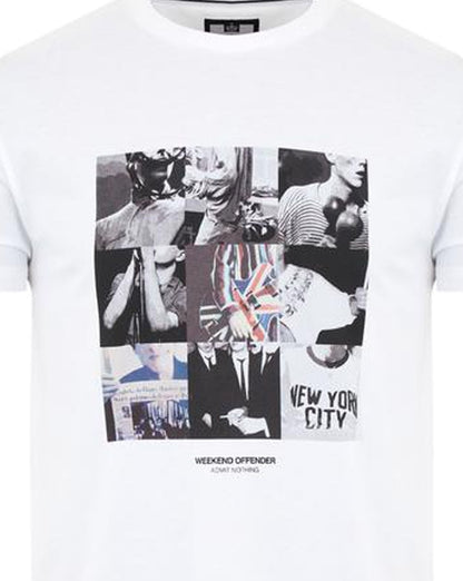 Weekend Offender Nine T-Shirt Weiß