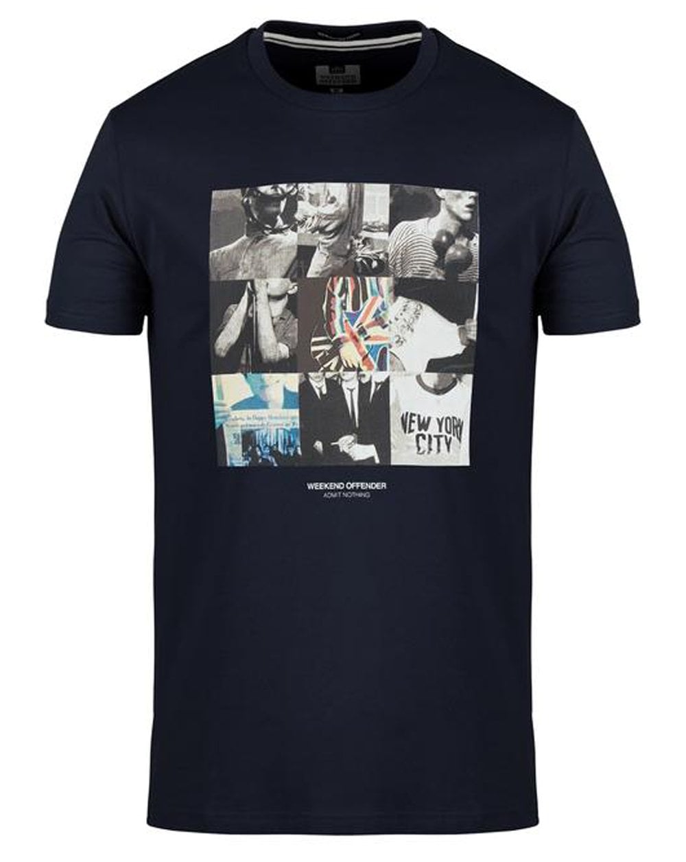 Weekend Offender Nine T-Shirt Marineblau