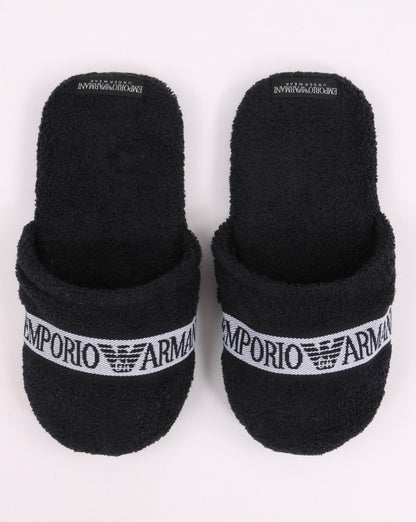 Emporio Armani Hausschuhe Schwarz