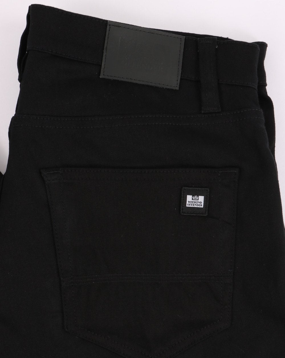 Weekend Offender Tapered Fit Jeans Schwarz