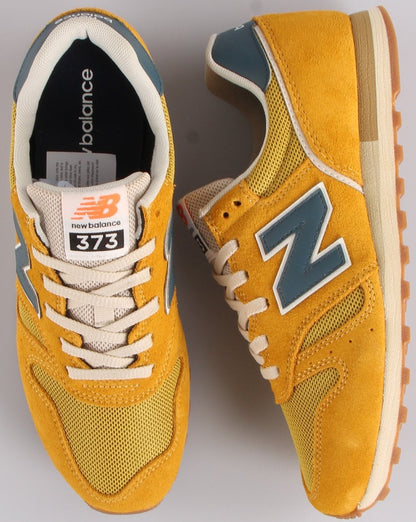New Balance 373 Trainer Gelb/Blau