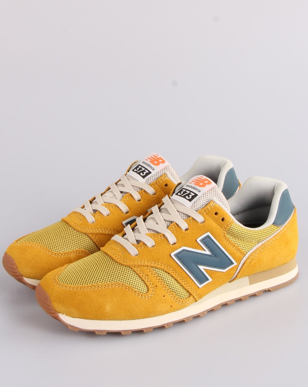 New Balance 373 Trainer Gelb/Blau