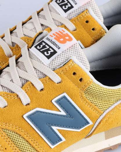 New Balance 373 Trainer Gelb/Blau