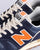 New Balance 373 Trainer Navy/Orange