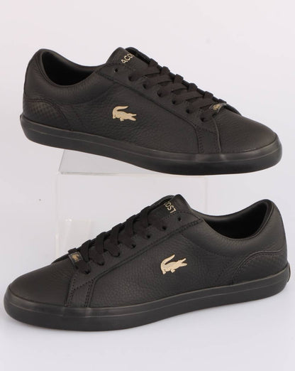 Lacoste Footwear Lerond Ledersneaker Schwarz