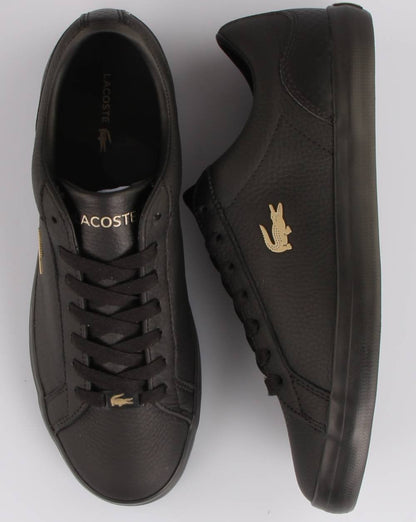 Lacoste Footwear Lerond Ledersneaker Schwarz