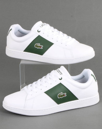 Lacoste Footwear Carnaby Trainer Weiß/Dunkelgrün