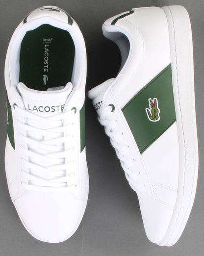Lacoste Footwear Carnaby Trainer Weiß/Dunkelgrün