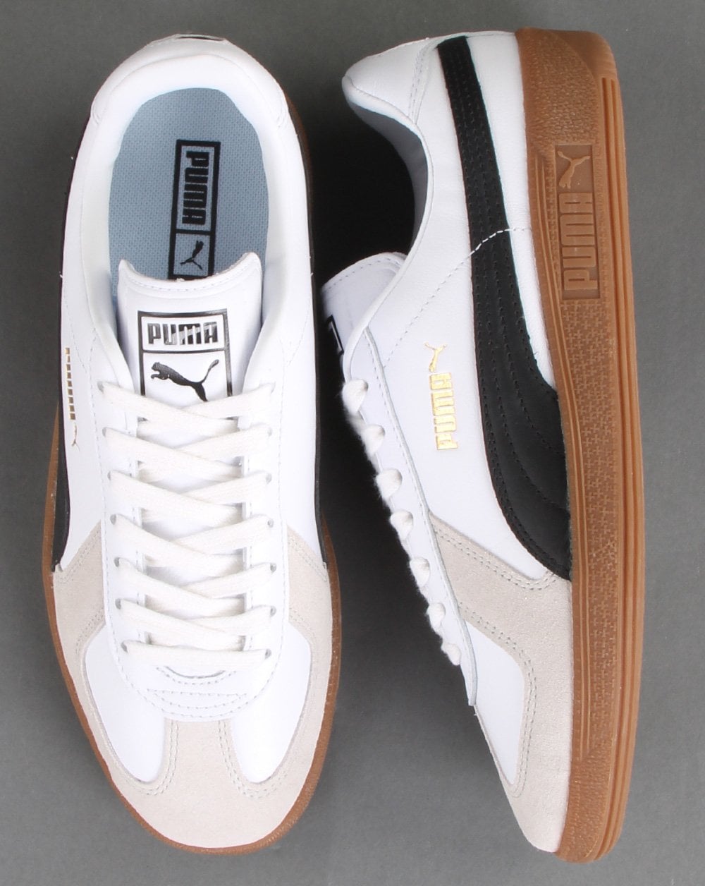 Puma Army Og Trainer Weiß/Schwarz/Gummi