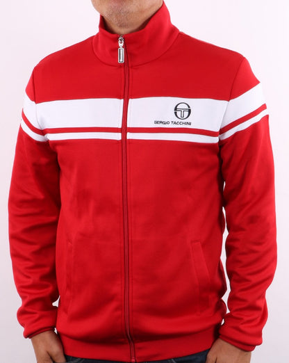 Sergio Tacchini Masters Trainingsjacke Rot/Weiß