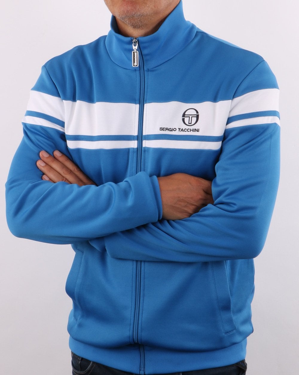 Sergio Tacchini Masters Track Top Royal /White