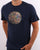 Pretty Green Paisley Football T-shirt Navy