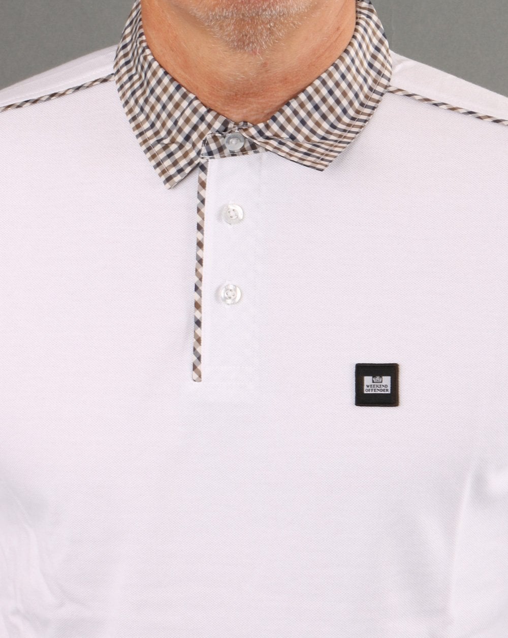 Weekend Offender Tavarez Polo Shirt White