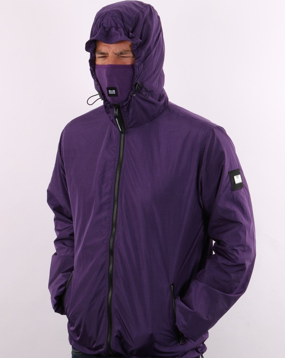 Weekend Offender Technician Jacket Deep Purple
