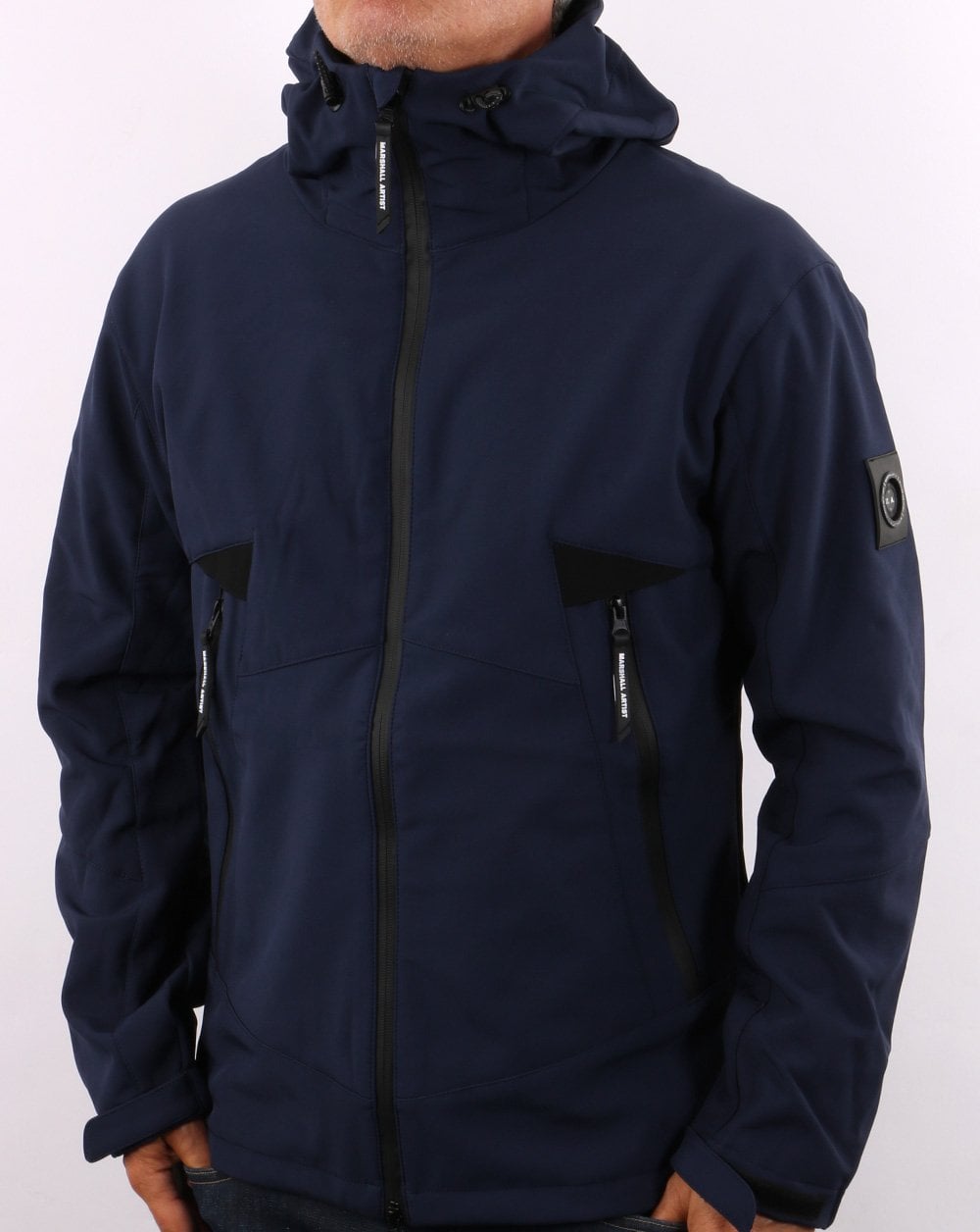 Marshall Artist Softshell Jacket Navy