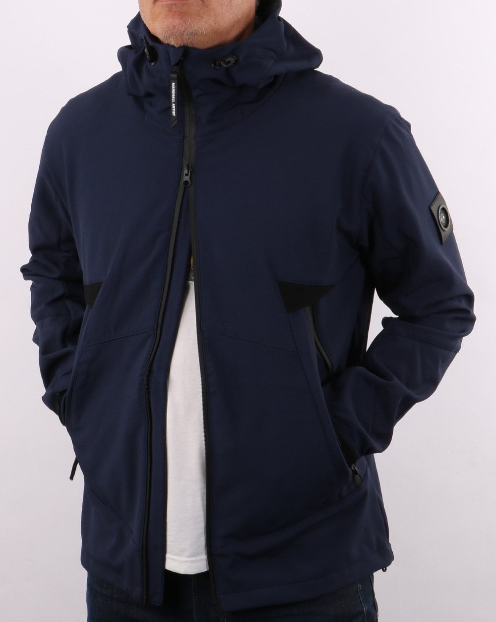 Marshall Artist Softshelljacke Marineblau