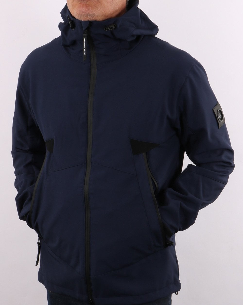 Marshall Artist Softshelljacke Marineblau