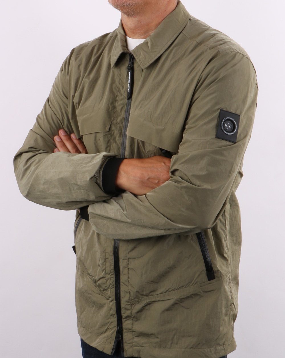Marshall Artist Molecular Kita Overshirt Khaki
