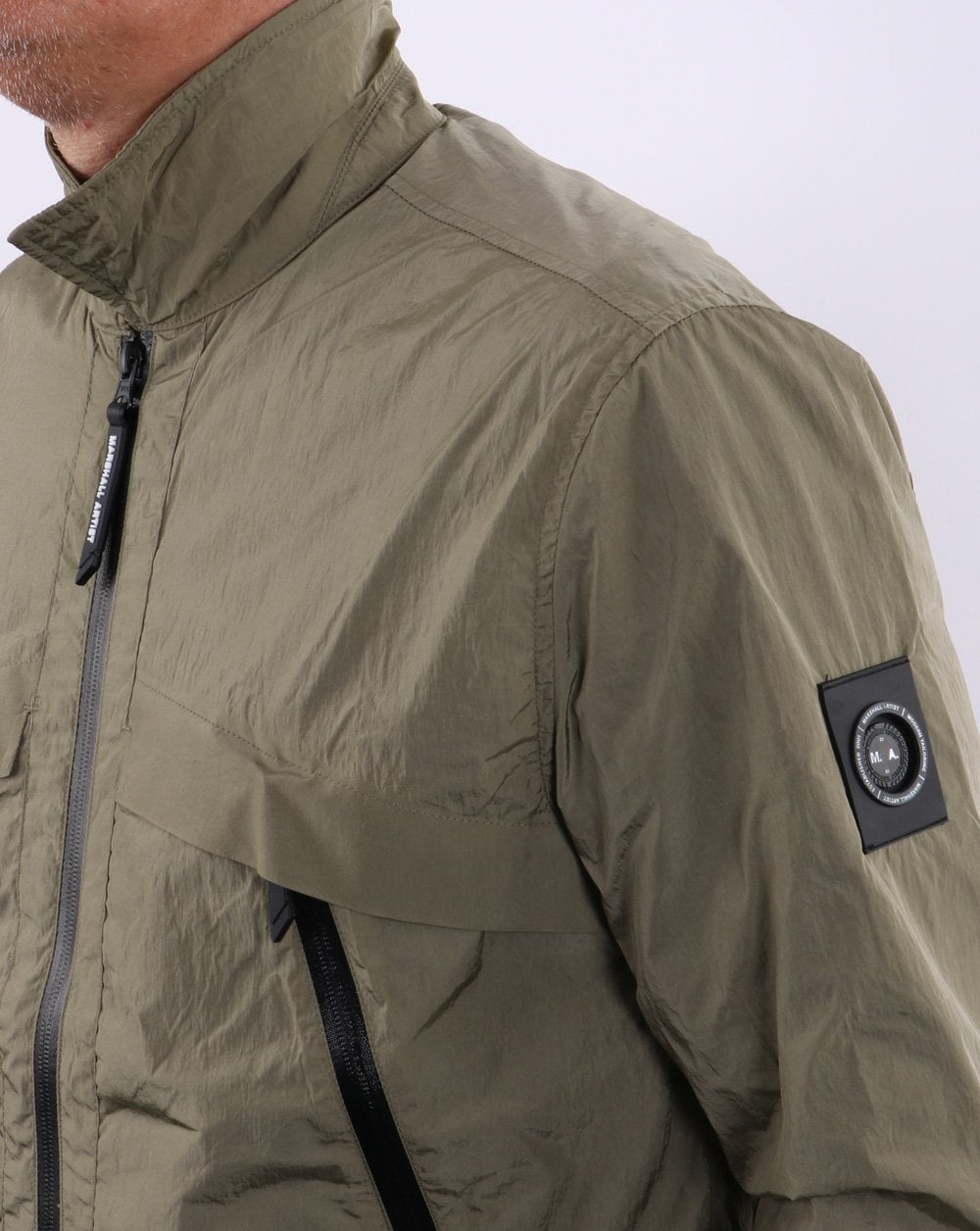 Marshall Artist Molecular Kita Überhemd Khaki