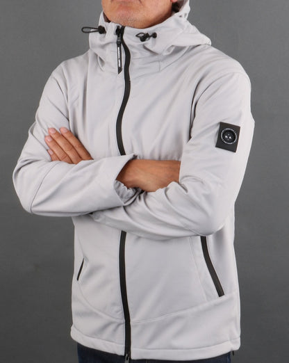 Marshall Artist Softshell-Kapuzenjacke Antarktisgrau