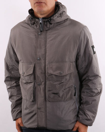Weekend Offender Garbrndt Kapuzenjacke Metallic Grau