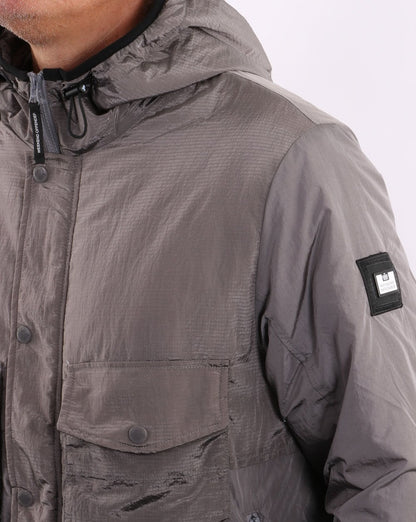Weekend Offender Garbrndt Kapuzenjacke Metallic Grau