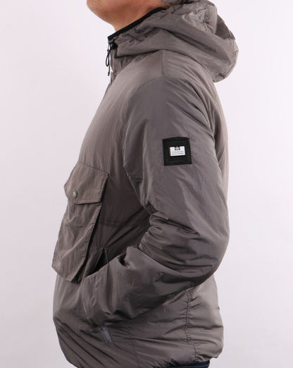 Weekend Offender Garbrndt Kapuzenjacke Metallic Grau