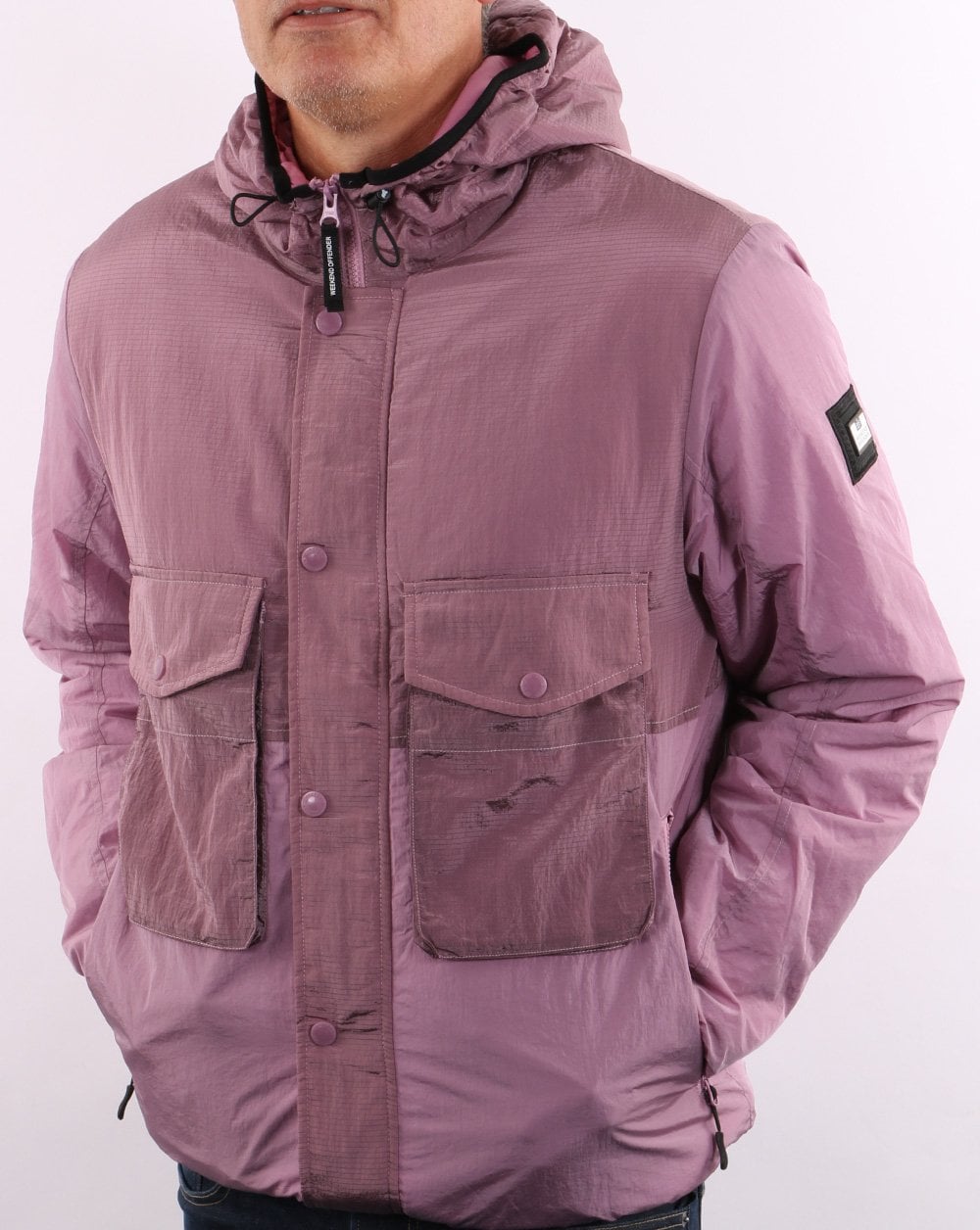 Weekend Offender Garbrndt Kapuzenjacke Lilac Glow
