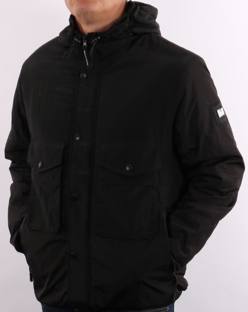 Weekend Offender Garbrndt Kapuzenjacke Schwarz