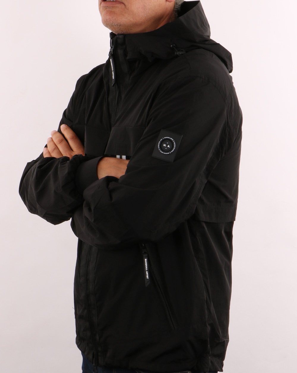 Marshall Artist Molecular Kapuzenjacke Schwarz
