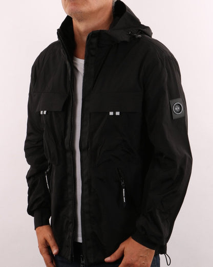 Marshall Artist Molecular Kapuzenjacke Schwarz