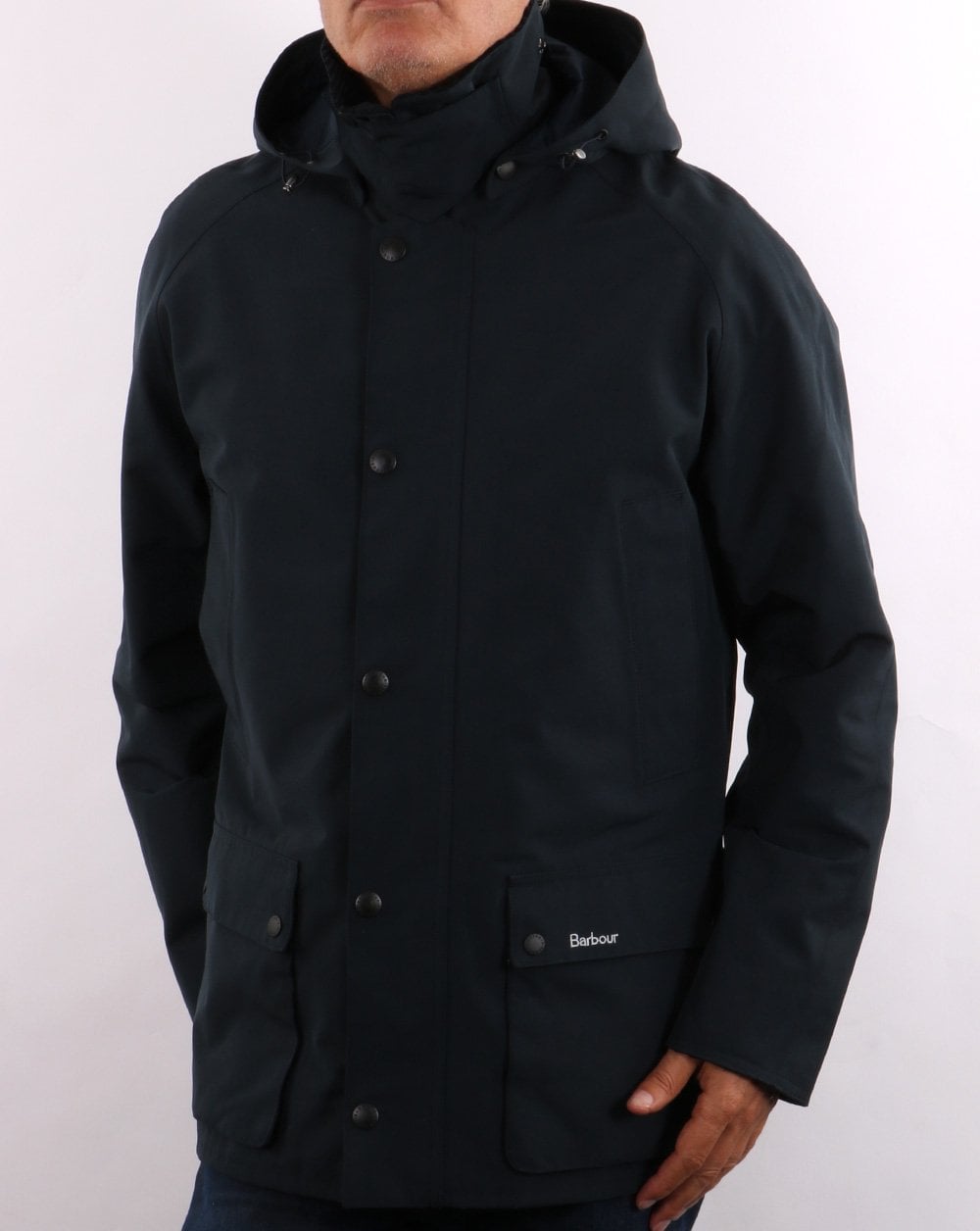Barbour Wasserdichte Ashby Jacke Marineblau