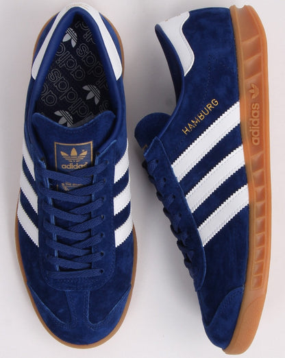 Adidas Hamburg Sneakers Marineblau/Weiß