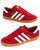 Adidas Hamburg Trainers Deep Red/White
