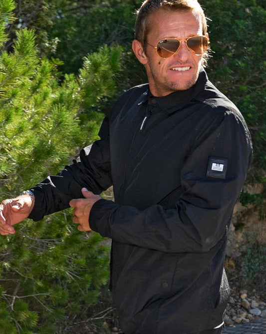 Weekend Offender Vinnie Überhemd Schwarz