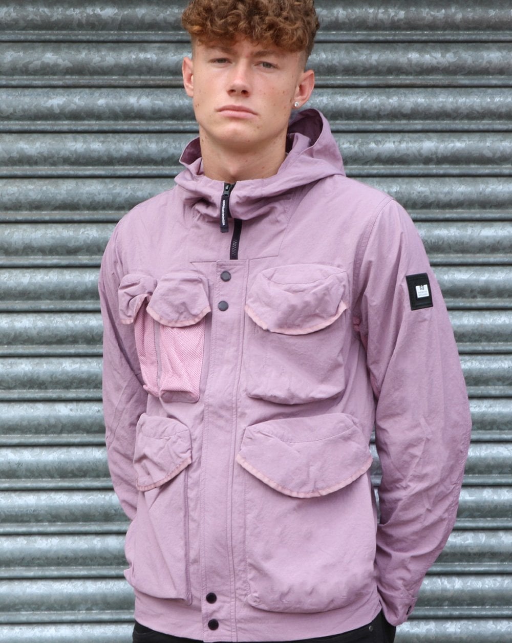 Weekend Offender Cotoca Jacke Lila Glow