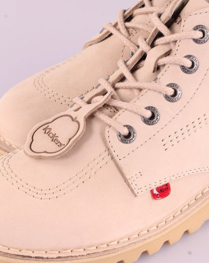 Kickers – Kick Hi – Nubuk-Stiefel in Hellbraun