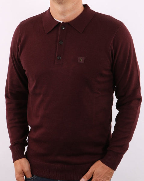 Gabicci Vintage Francesco Knitted Polo Port