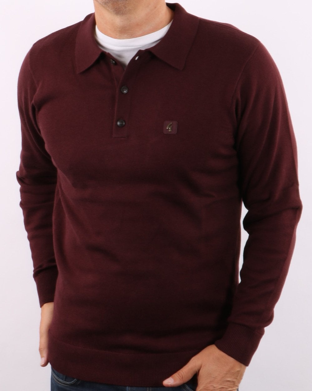 Gabicci Vintage Francesco Knitted Polo Port