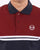 Sergio Tacchini Split Polo Shirt Port/navy/white